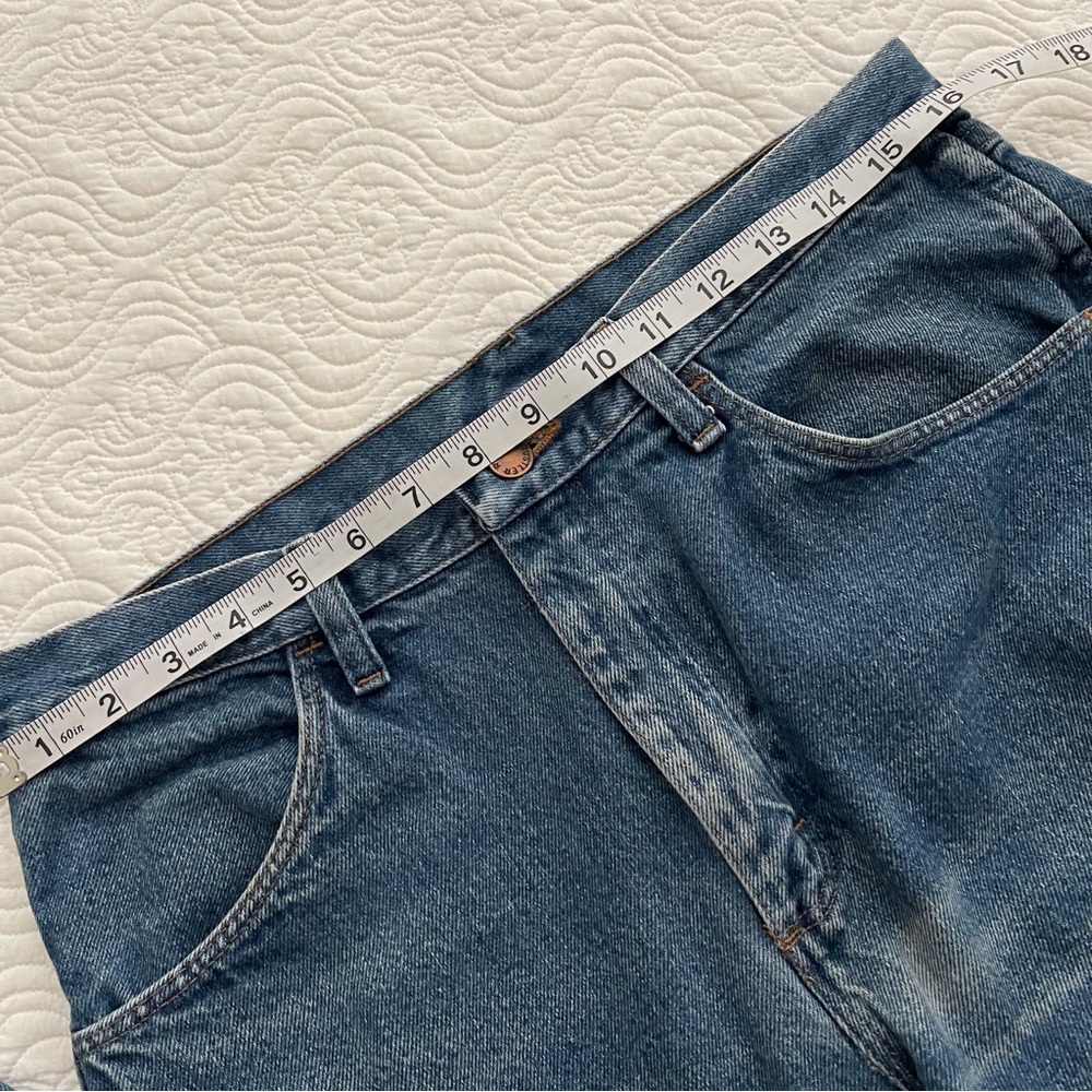 Rustler Men's Blue Denim Jeans Size 33x30 100% Cotton RN130273 - Picture 11 of 15